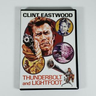 Thunderbolt And Lightfoot Dvd Clint Eastwood Jeff Bridges Kino Lorber Rare