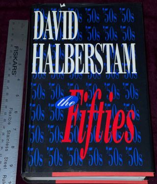 Rare The Fifties By David Halberstam First Edition Hcdj American History Coldwar