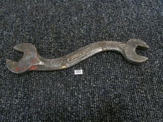 Vintage Kraeuter S Curve Wrench K Diamond 3/4 " X 13/16 " Early Rare Mechanic Tool