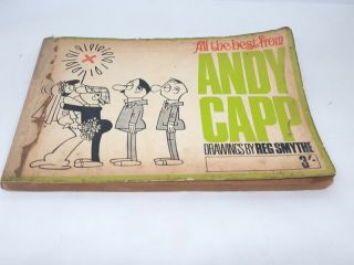Andy Capp Comic Book 1965 All The Best Drawings By Reg Smythe England Rare
