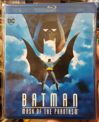 Batman Mask Of The Phantasm 1993 Blu - Ray Like - Warner Archive Oop Joker Rare