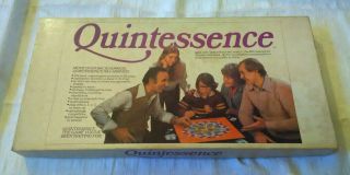 QUINTESSENCE Rare Vintage Pentagames Board Game 1978 Strategy & Luck - Complete 2