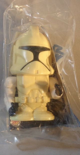 2005 Burger King Star Wars Episode 3 Storm Trooper Toy Rare Action Figure