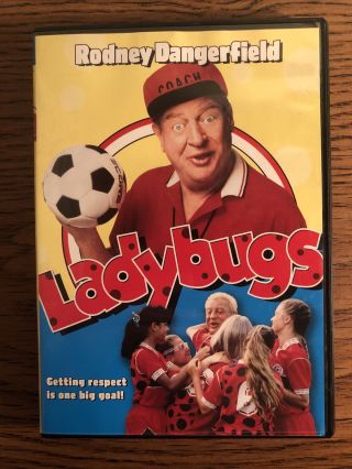 Ladybugs Dvd 2013 Rodney Dangerfield 1992 Rare Oop Feel Good Comedy Soccer Sport