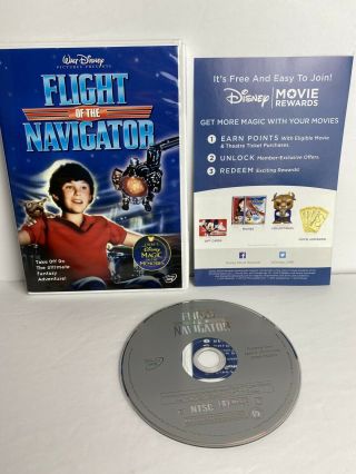 Flight Of The Navigator (dvd,  2004) Rare Oop Disney Movie.