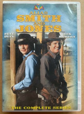 Alias Smith And Jones: Complete Series Dvd Universal Studios 49,  Hours Rare
