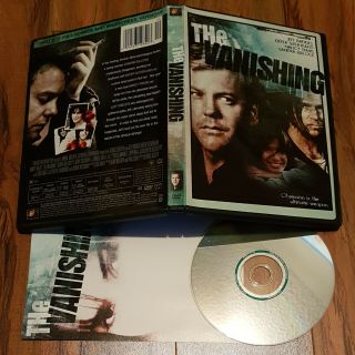 /433\ The Vanishing Dvd (1993,  Fox,  Kiefer Sutherland,  Jeff Bridges) Rare & Oop