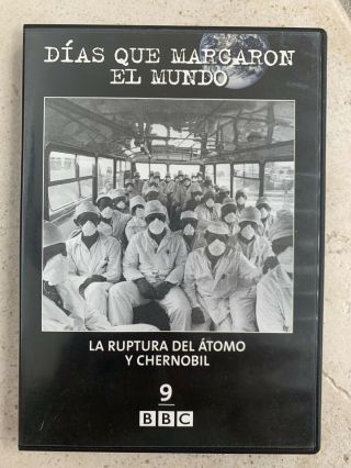 Rare Spanish Dvd Dias Que Marcaron El Mundo La Ruptura Del Átomo Y Chernobil
