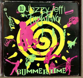 Dj Jazzy Jeff & Fresh Prince - Summertime (1991) 1st Press Single Rare Willsmith