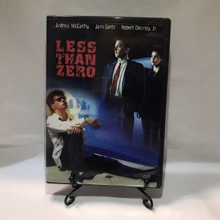 Less Than Zero (dvd,  2005) Robert Downey Jr Rare Drama