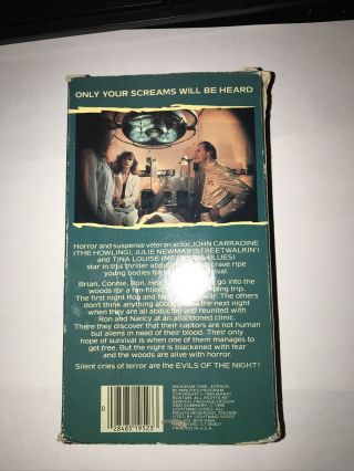 EVILS OF THE NIGHT (vhs) horror rare 2