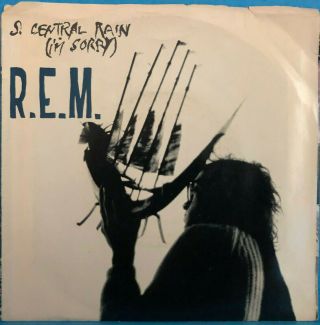 R.  E.  M.  So Central Rain/king Of The Road Rare 45 Rpm 7 " Nm W/pic Sleeve