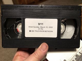 For Your Consideration 9/11 CBS VHS Format (Rare) 3
