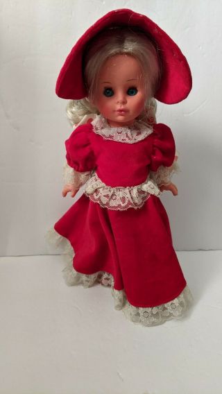 Vintage Furga Rare Lovely " Dama " 12 " Doll Made In Italy Circa 1973 Nbr 48 - 10282