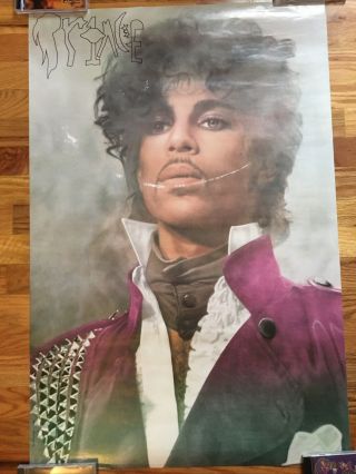 Prince 1999 Era Poster 1983 23in.  X35in.  Rare