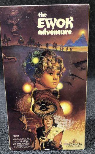 The Ewok Adventure 1984 (1990) Warwick Davis Vhs Mgm/ua Rare Oop