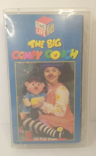 The Big Comfy Couch All Fall Down (vhs,  1995) Rare Childrens Educational Tv Show