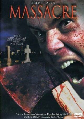 Massacre (dvd,  2002) Rare Oop Cult Horror Slasher Joseph Clark