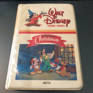 Walt Disney Home Video A Walt Disney Christmas Rare Beta Mickey Mouse
