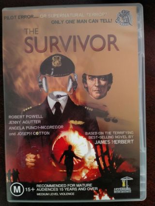 Near The Survivor Dvd (reg 4) Robert Powell Jenny Agutter Rare Supernatural