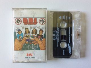 Rare Vintage 1988 D.  R.  I.  4 Of A Kind Crossover Hardcore Cassette Metal Blade