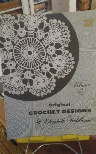 Rare Elizabeth Hiddleson Crochet Designs Vol 2 20 Pgs