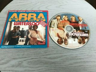Abba - Waterloo - German Version Rare Oop Cd Single