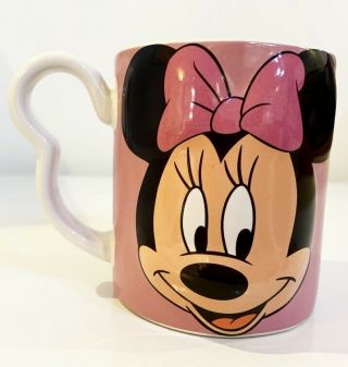 Rare Minnie Mouse 3d Mug / Cup Coffee Tea Disney Monogram International