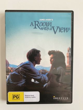 A Room With A View (dvd) Region 4 James Ivory E.  M.  Forster Rare 1986 Like