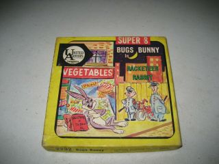 Vintage Bugs Bunny In Racketeer Rabbit 8 United Artists Film - Rare Cover