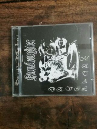 Nunslaughter Devil Metal Cd Rare Black Death 2 Live Shows