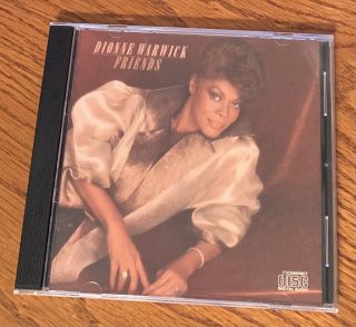 Dionne Warwick " Friends " Rare 1985 Usa Cd Album