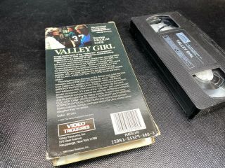 RARE OOP Valley Girl VHS film 1983 Nicolas Cage E.  G DAILY Deborah Foreman 3