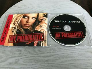 Britney Spears - My Prerogative Rare Oop Australian Cd Single
