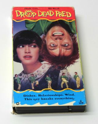 Drop Dead Fred 1991 Vhs Rare Oop Fast Phoebe Cates Rik Mayall