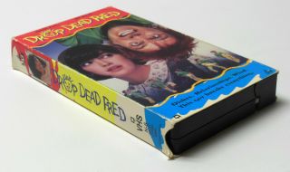 DROP DEAD FRED 1991 VHS RARE OOP FAST Phoebe Cates Rik Mayall 3