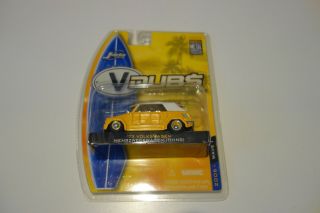 Jada Toys Vdubs 73 Volkswagen Mehrzweckwagen Thing Yellow Rare Chase