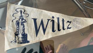 Rare Wiltz World Rover Scout Moot Pennant Flag