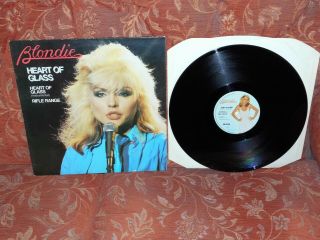 Blondie Heart Of Glass 12 " Rare 1979 1st Uk A//1 B//1 Chrysalis Chs 12 - 2275