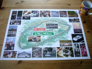 Castrol Racing Le Mans 24 Hours 1991 Poster,  Rare &,  Order