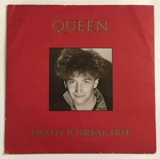Queen I Want To Break Rare John Deacon Sleeve 7 "