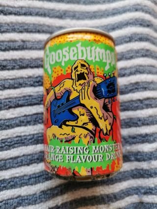 Goosebumps Soda Can Very Rare 1999 150ml Mini Cans Only One In The Uk