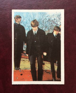 A&bc 1965 Rare Top Stars Card - 11 Ringo,  John & Paul Of The Beatles