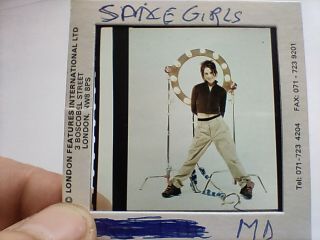 Spice Girls Large 70mm Slide Negative - Uk Archive - Very Rare Promo 2
