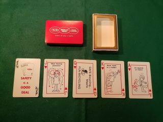 Rare Vintage Mjb,  Hills Bros,  Chase And Sanborn Coffee Playing Cards