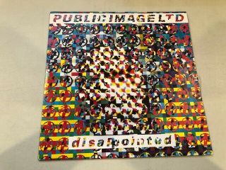 Public Image Limited [p.  I.  L.  ] - Rare Aussie 12 Inch 45 " Disappointed " 1989 Ex,