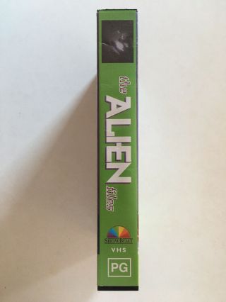 The Alien Files VHS 1996 Showboat Entertainment Rare 3