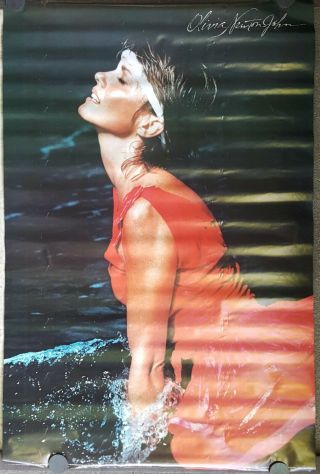 Olivia Newton - John Poster 1981 Approx 24 X 36 Rare