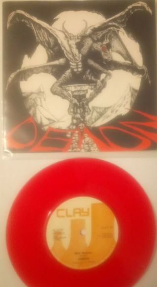 Rare Demon - Liar / Wild Woman - Limited Edition - Red Vinyl - 7 " Uk