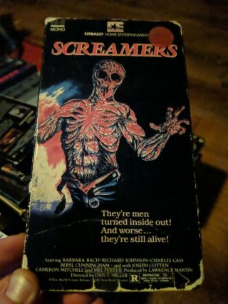 Screamers Vhs 1980 